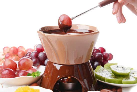 Image sur Bon fondue au chocolat pour 2 personnes